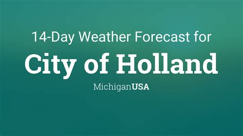 10-day forecast holland michigan